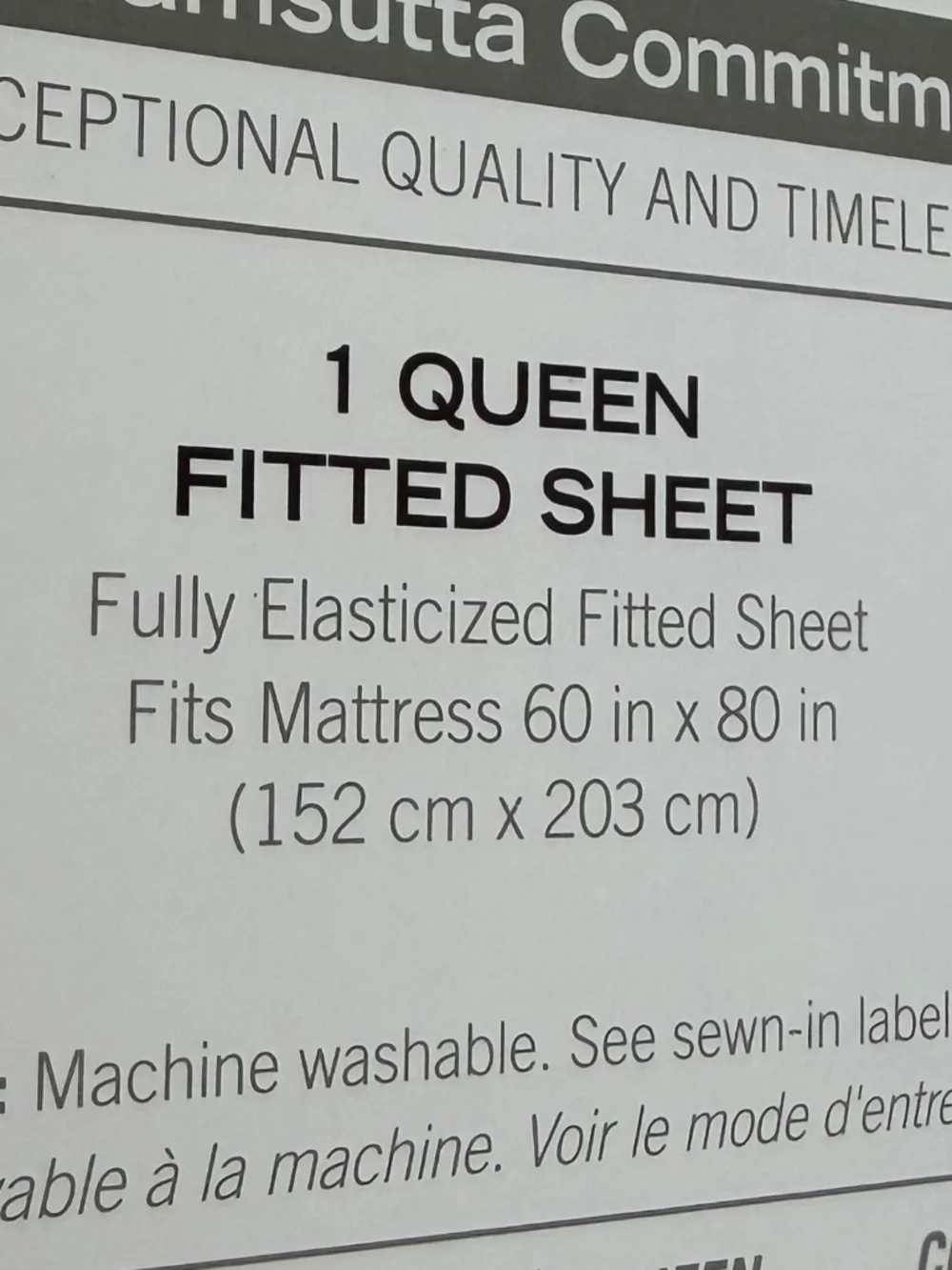 brand new WHITE Wamsutta 400 TC 100% Cotton Sateen Queen Sheet Set